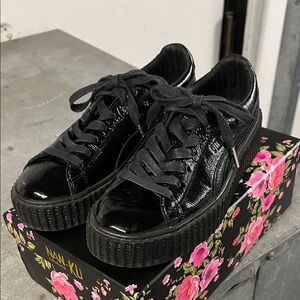 Fenty Puma low top sneakers, size 8.5